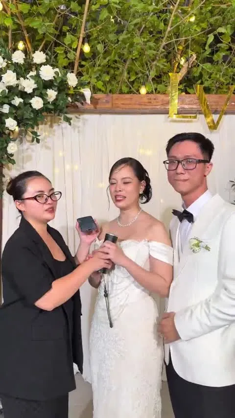 Video cảm nhận cô dâu chú rể